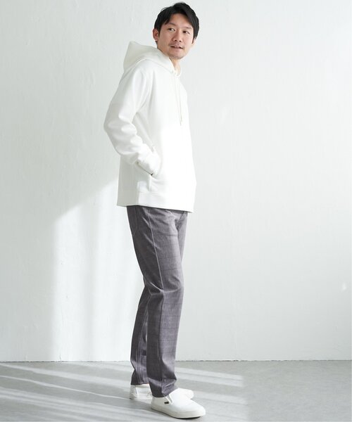 ikka（イッカ） パーカー 「抗菌防臭」セイケツダブルフェイス鹿の子