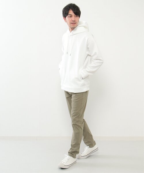 ikka（イッカ） パーカー 「抗菌防臭」セイケツダブルフェイス鹿の子
