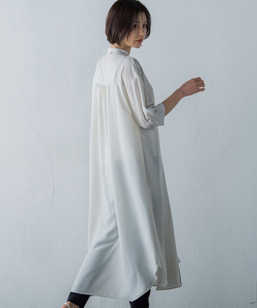 ワンピース 【WEB限定】2wayシャツワンピース≪シワになりにくい/洗える≫ WEB限定