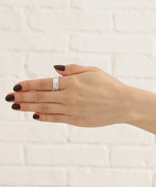 ♡美品 COCOSHNIK シルバーリング RING♡ シルバー ニュアンスリングS（リング） | COCOSHNIK ONKITSCH