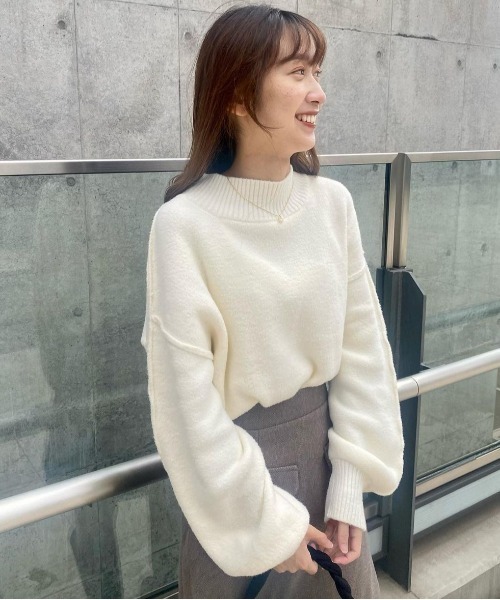 flower - flower♡タートルニット 40%OFF】crystal turtle knit2～ｸﾘｽﾀﾙﾀｰﾄﾙﾆｯﾄ2 | flower
