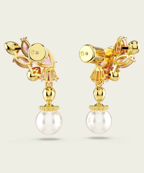SWAROVSKI ピアス 「公式」「スワロフスキー」Gema ドロップ