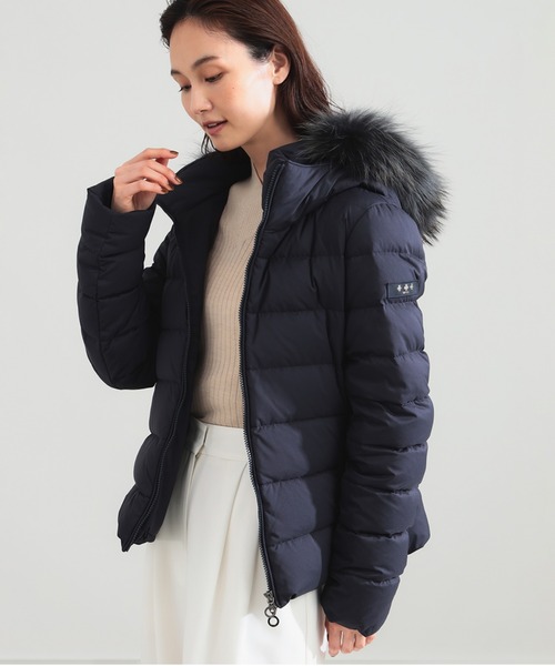 TATRAS/タトラス　 コサヴァ　ダウンコート　黒 　リアルファー付き TATRAS（タトラス） ダウンコート ダウンジャケット 「別注」TATRAS