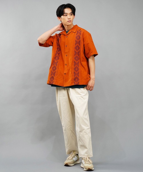PENDLETON（ペンドルトン） シャツ キューバシャツ 半袖シャツ 麻 DESI