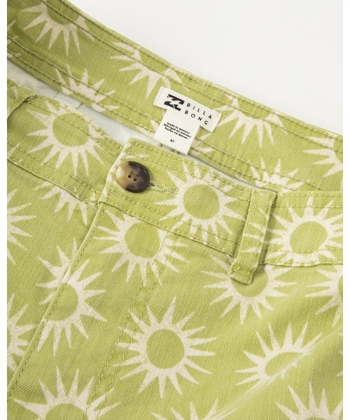 BILLABONG パンツ レディース FREE FALL PRINT ロングパンツ