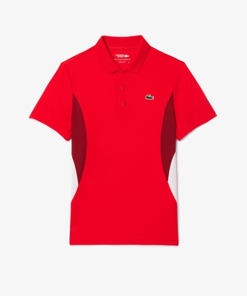 LACOSTE ポロシャツ 「ノバク・ジョコビッチ」サイド切り替え