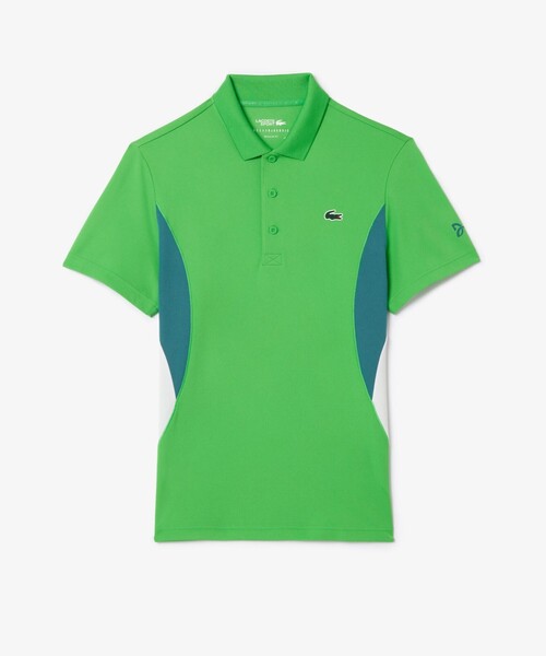 ラコステ　ジョコビッチモデル　ドライポロシャツ　サイズ４　Lサイズ相当　未使用品 LACOSTE ラコステ ジョコビッチ コートライン ドライ 半袖