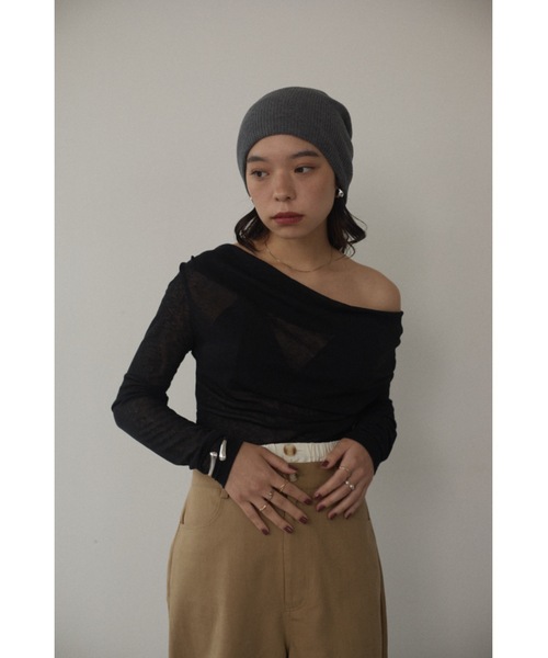 DRWCYS（ドロシーズ） tシャツ ドレープシアーカットソー レディース