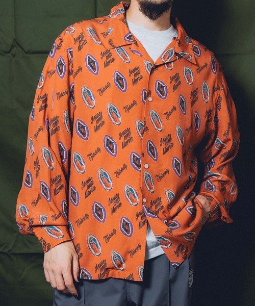 Subciety（サブサエティ） シャツ JESUS ＆ MARIA SHIRT メンズ
