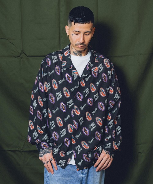 Subciety（サブサエティ） シャツ JESUS ＆ MARIA SHIRT メンズ