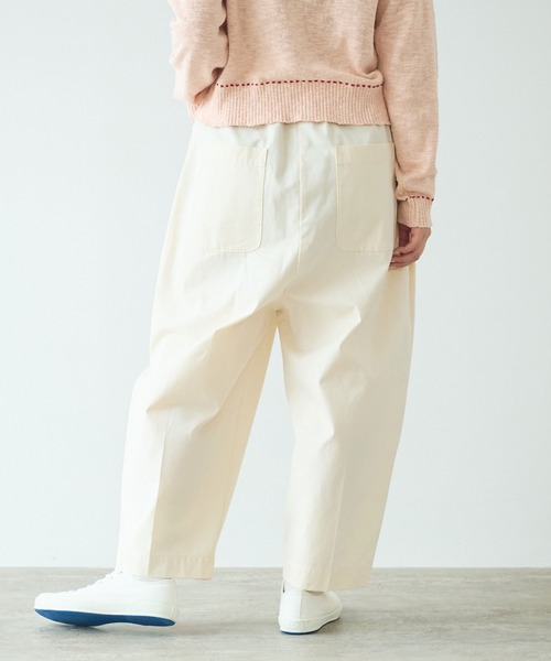 bulle de savon パンツ 馬布タックパンツ レディース : ZOZOTOWN