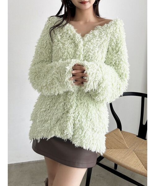 dazzlin - 新品　dazzlinフラッフィボリュームカーディガン dazzlin カーディガン フラッフィボリュームカーディガン
