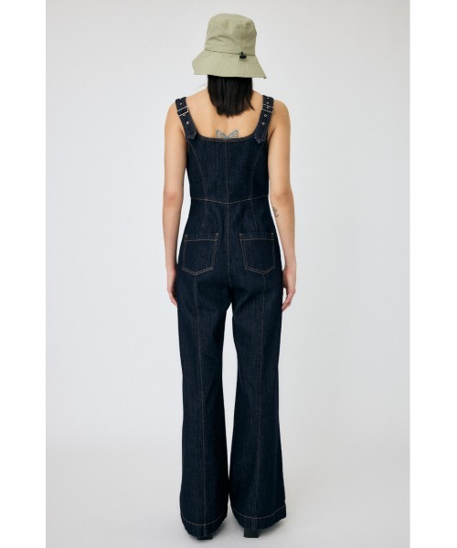 MOUSSY オールインワン FRONT ZIP FIT サロペット レディース