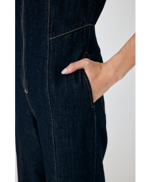 MOUSSY FRONT ZIP FIT サロペット MOUSSY | FRONT ZIP FIT サロペット (オールインワン ) |SHEL