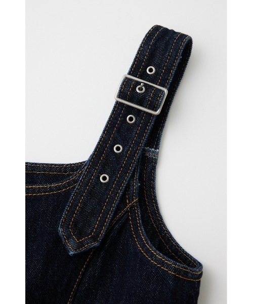 MOUSSY オールインワン FRONT ZIP FIT サロペット レディース