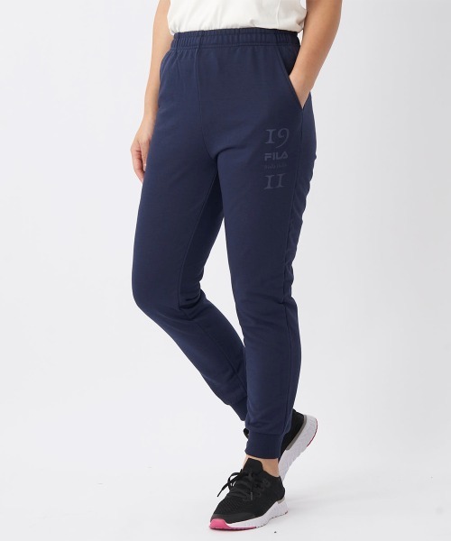 FILA パンツ 「FILA」ストレッチ テーパードパンツ レディース