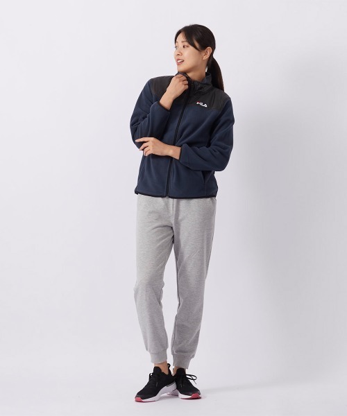 FILA パンツ 「FILA」ストレッチ テーパードパンツ レディース
