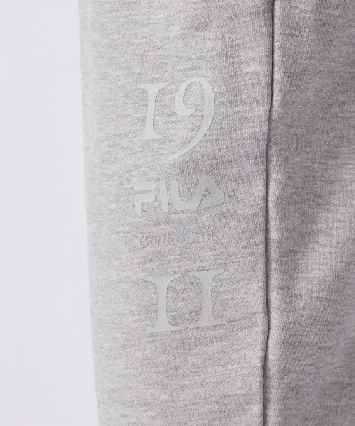 FILA パンツ 「FILA」ストレッチ テーパードパンツ レディース