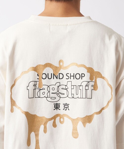 F-LAGSTUF-F（フラグスタフ） tシャツ ICE LOGO TEE メンズ : ZOZOTOWN