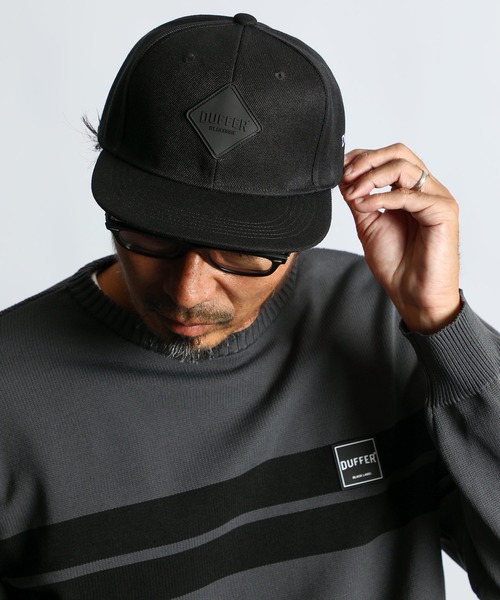 The DUFFER of ST.GEORGE キャップ 帽子 「BLACK LABEL」FLAT