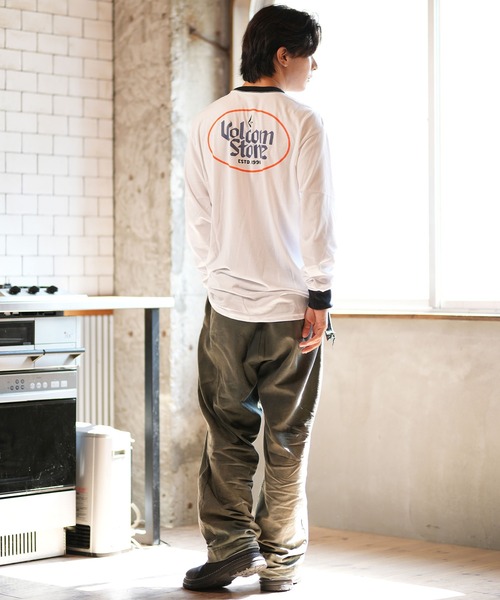 VOLCOM tシャツ VOLCOM/ボルコム 長袖Tシャツ/ロンT バック