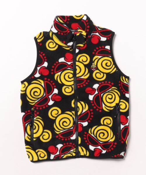 HYSTERIC MINI（ヒステリックミニ） ベスト MINI FACE総柄 マイクロ