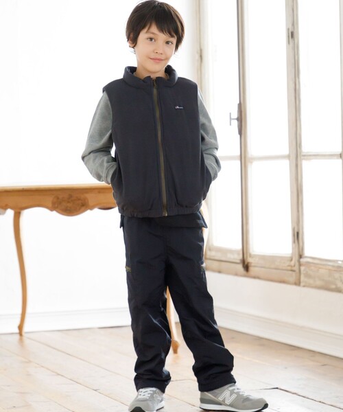 ダウンベスト アウター 「140-170cm」リバーシブル ベスト キッズ 子供服の画像
