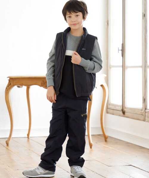 ダウンベスト アウター 「140-170cm」リバーシブル ベスト キッズ 子供服の画像