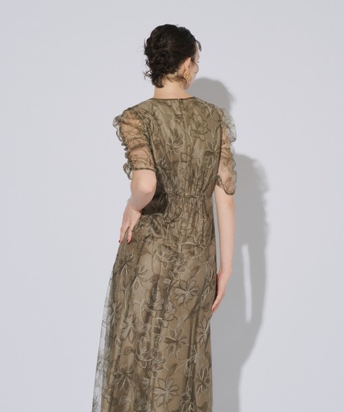 ANDRESD ドレス ヨークスリットドレス / yoke slit dress : ZOZOTOWN