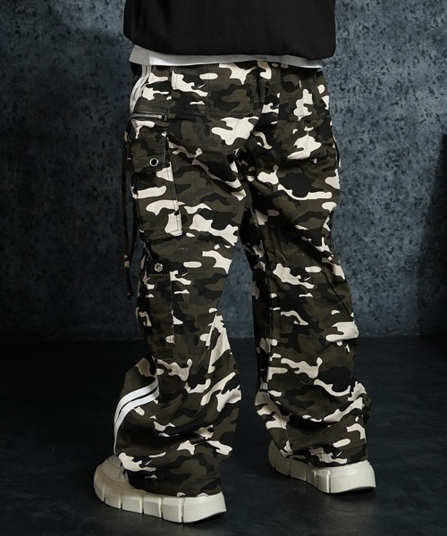 パンツ archive grunge camouflage cargo pants メール便無料】 迷彩 カーゴパンツ archive 00s カモフラ メンズ