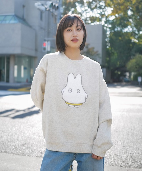 UNIT（NIXON） トレーナー スウェット 「miffy/ミッフィー」Dick Bruna