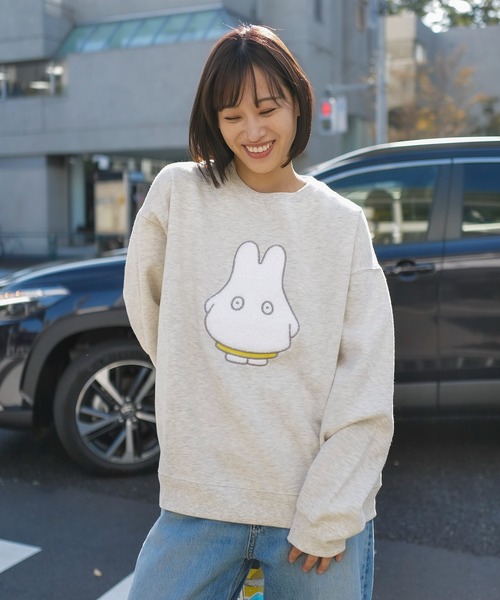 UNIT（NIXON） トレーナー スウェット 「miffy/ミッフィー」Dick Bruna