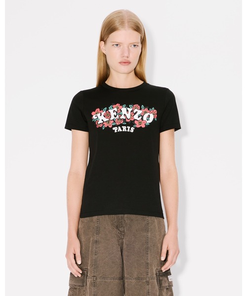 KENZO tシャツ 'KENZO VERDY MARKET' コットン Tシャツ