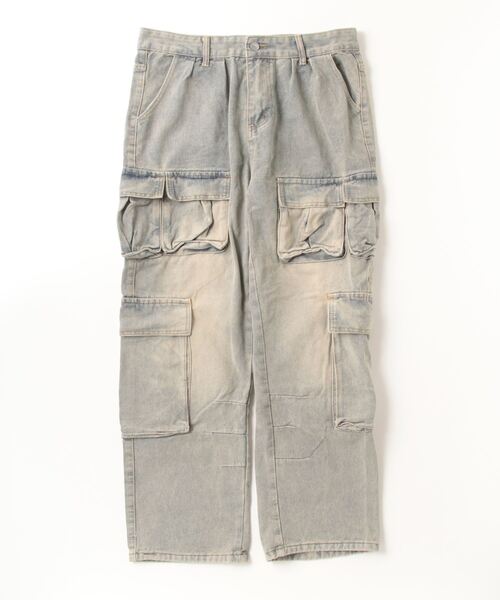 ARCADE（アーケード） カーゴパンツ マルチポケット フレア カーゴ