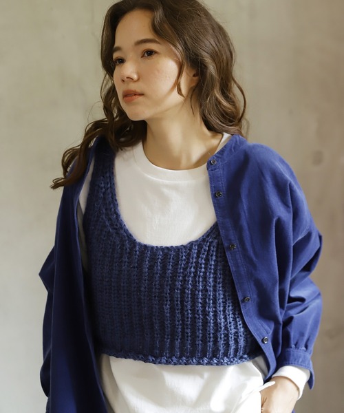 「MAISON SPECIAL」 キャミソールニット FREE ブラック レディース niko and… 「niko and」 キャミソールニット MEDIUM ブラック