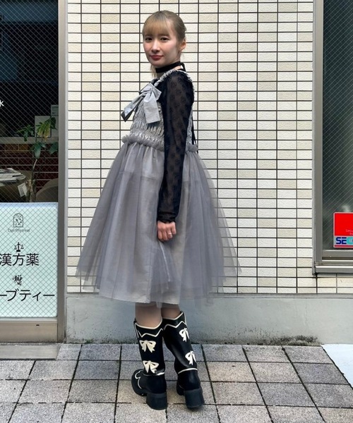 ◼️Candy Stripper◼️ W BELTED ドレス　デニムワンピース ◼️Candy Stripper◼️ W BELTED ドレス デニムワンピース