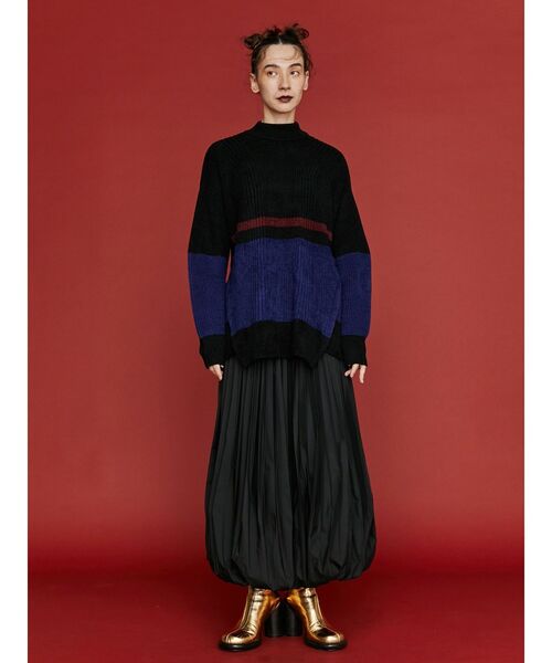 【美品】UN3D.アンスリード　MOGOL LONG KT TOP セーター UN3D. ニット セーター MOGOL LONG KT TOP / モールロングニット