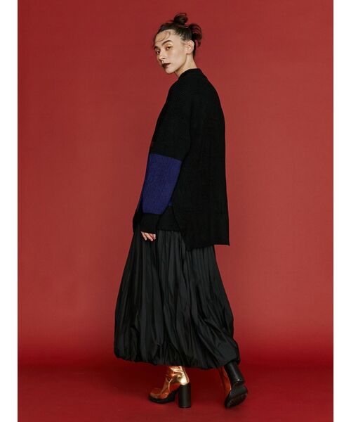 UN3D. ニット セーター MOGOL LONG KT TOP / モールロングニット