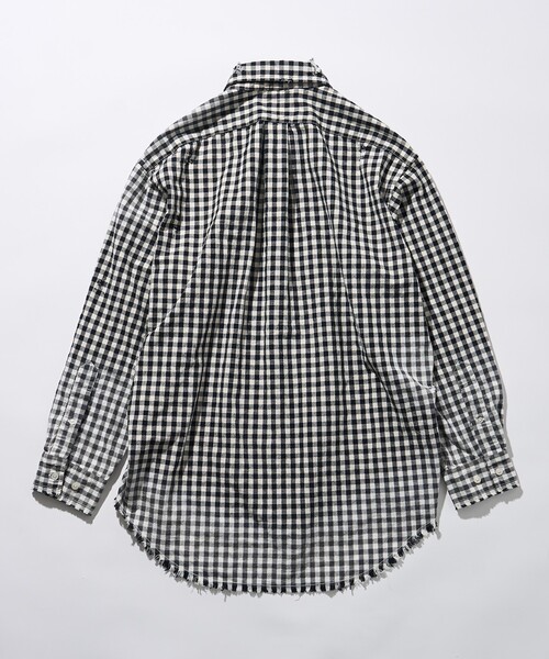 ブラウス シャツ NAUTICA/ノーティカ ブリーチギンガムロングスリーブシャツ レディース FREAK'S STORE ブラウス シャツ NAUTICA/ノーティカ ブリーチ