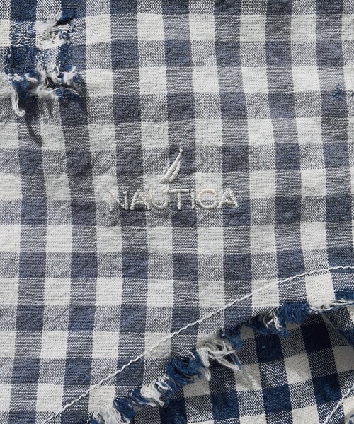 ブラウス シャツ NAUTICA/ノーティカ ブリーチギンガムロングスリーブシャツ レディース FREAK'S STORE ブラウス シャツ NAUTICA/ノーティカ ブリーチ