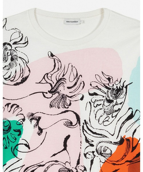 ☆ marimekko ☆ Petran Blombom Placement 136 - Tシャツ Petran Blombom Placement T-shirt | Marimekko