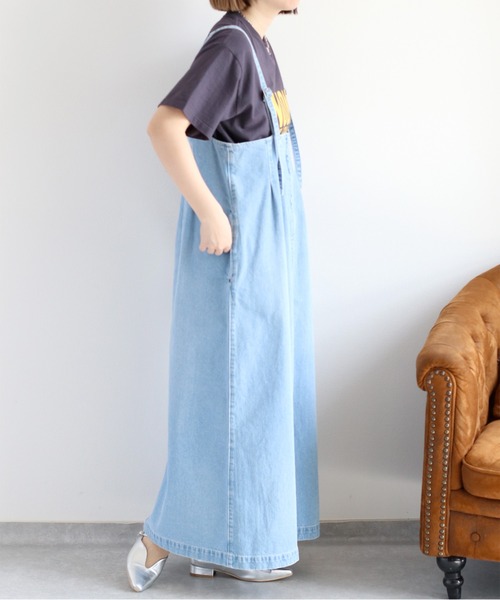 2SC3240/20個 cepo（セポ） ジャンパースカート 「2way」「セットアップ対応」デニム