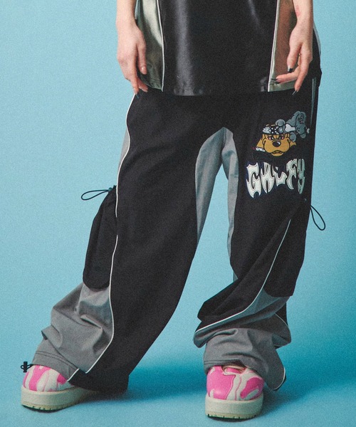 GALFY（ガルフィー） パンツ GALFY-闇に争いしサイバーパンツ メンズ