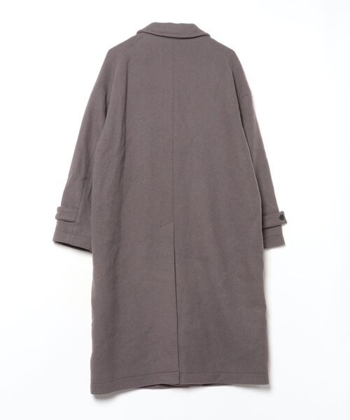 [HARE] пальто с отложным воротником M серый мужской 