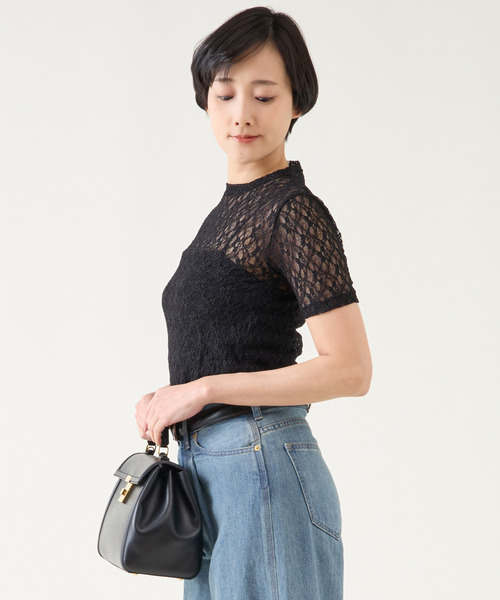 tシャツ ストレッチレースTシャツ レディース URBAN RESEARCH tシャツ ストレッチレースTシャツ レディース