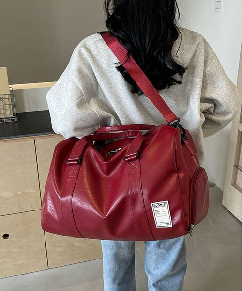 TABI PAL（タビパル） ボストンバッグ PUレザー ボストンバッグ