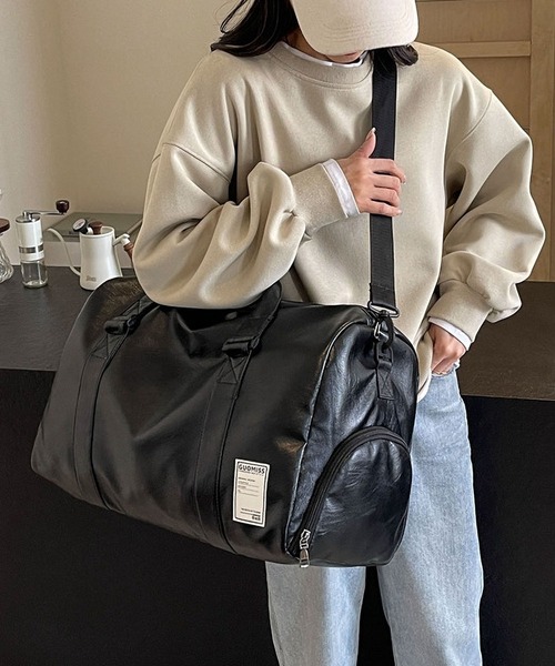 Txt ボストンバッグ TABI PAL（タビパル） ボストンバッグ PUレザー ボストンバッグ