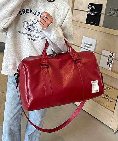 TABI PAL（タビパル） ボストンバッグ PUレザー ボストンバッグ