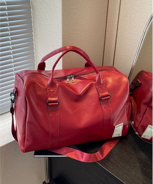 TABI PAL（タビパル） ボストンバッグ PUレザー ボストンバッグ