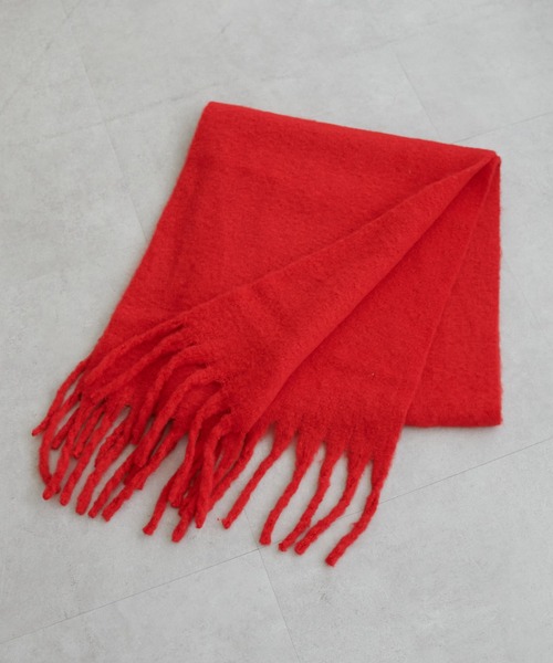 「DISCOAT」 ストール FREE ネイビー レディース_画像4